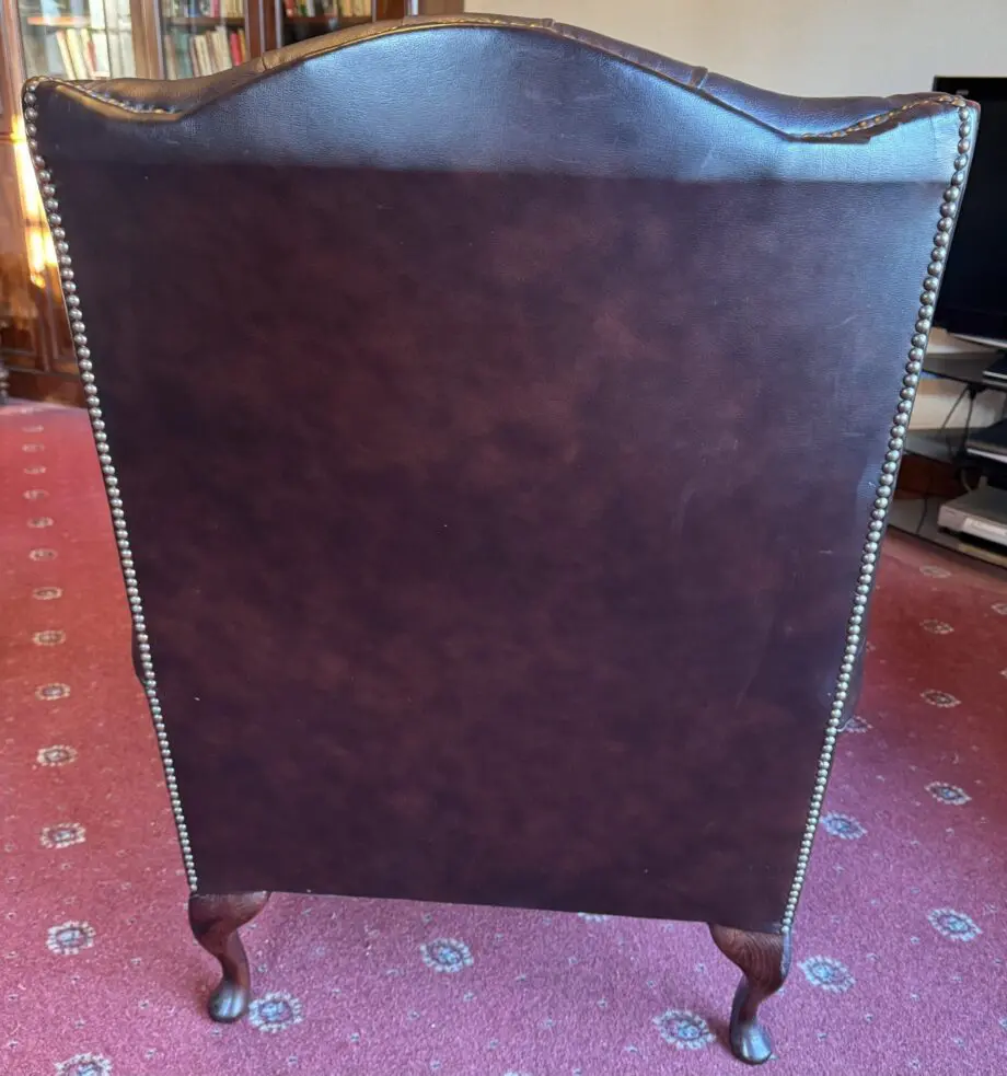 Saxon Chesterfield Scroll Armchair