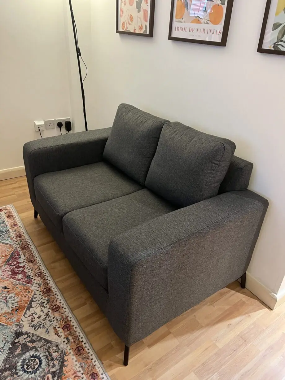 Brand New Grey Two Seater Sofa