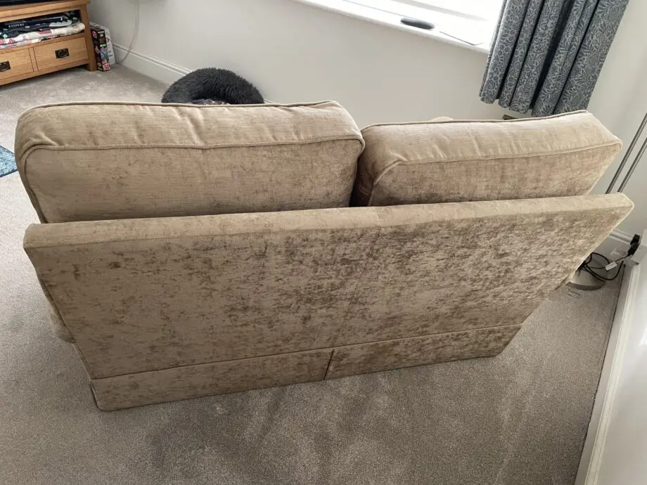 Marks & Spencer Gold 2 seater sofa