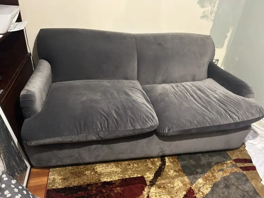 Loaf sofa bed in navy