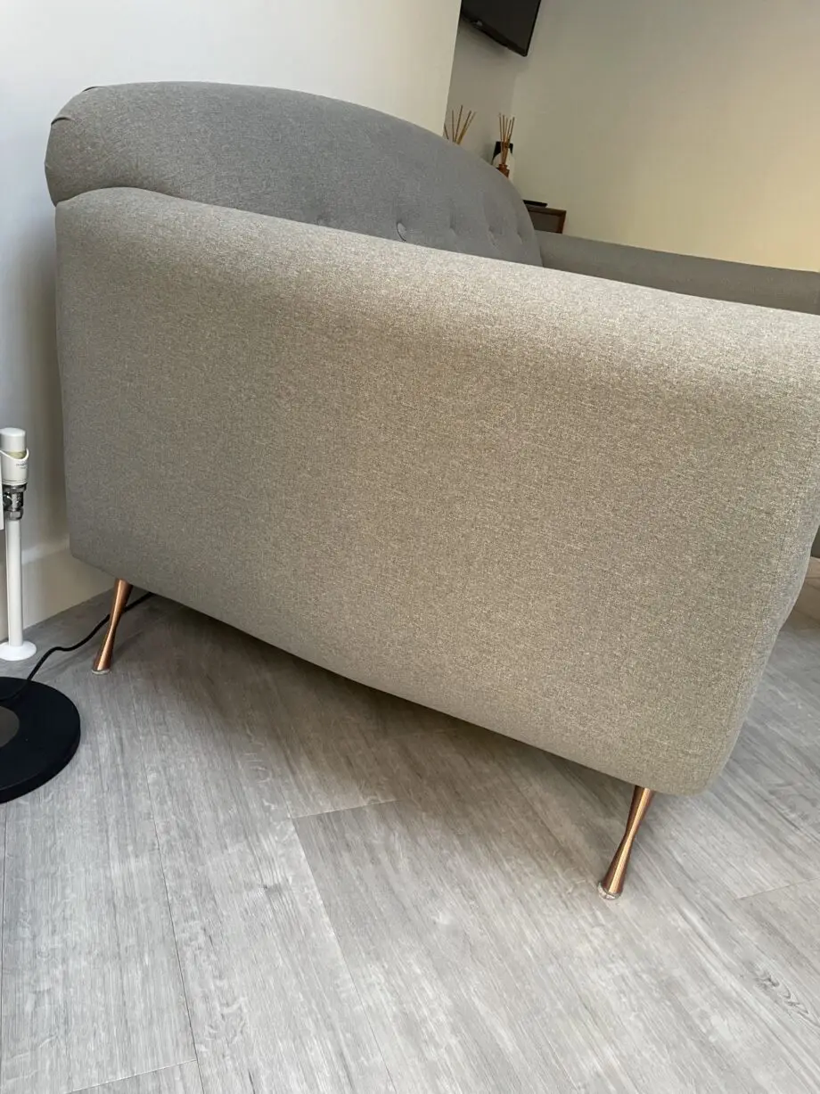 DFS Grey Small Corner Sofa