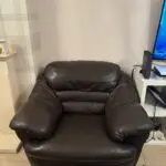 5 Piece Black Leather Sofa Set *OPEN TO OFFERS*