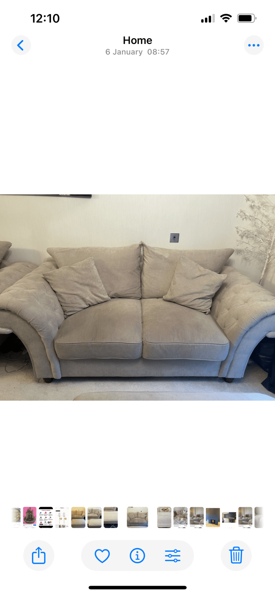 2x2seater sofas 2 x footsools