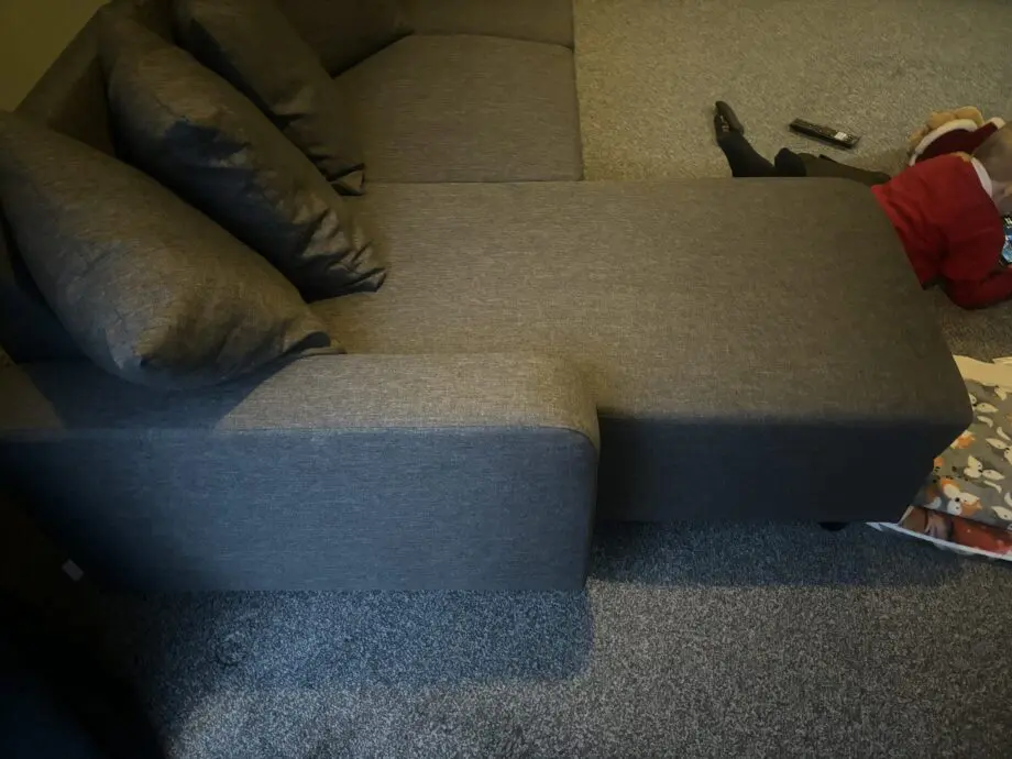 Laura James - Tracy corner sofa, grey