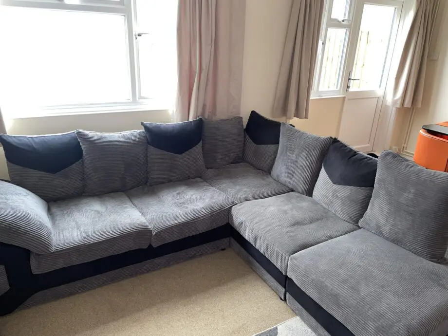 Wayfair Duvier 3 - Piece Grey Corner Sectional Sofa