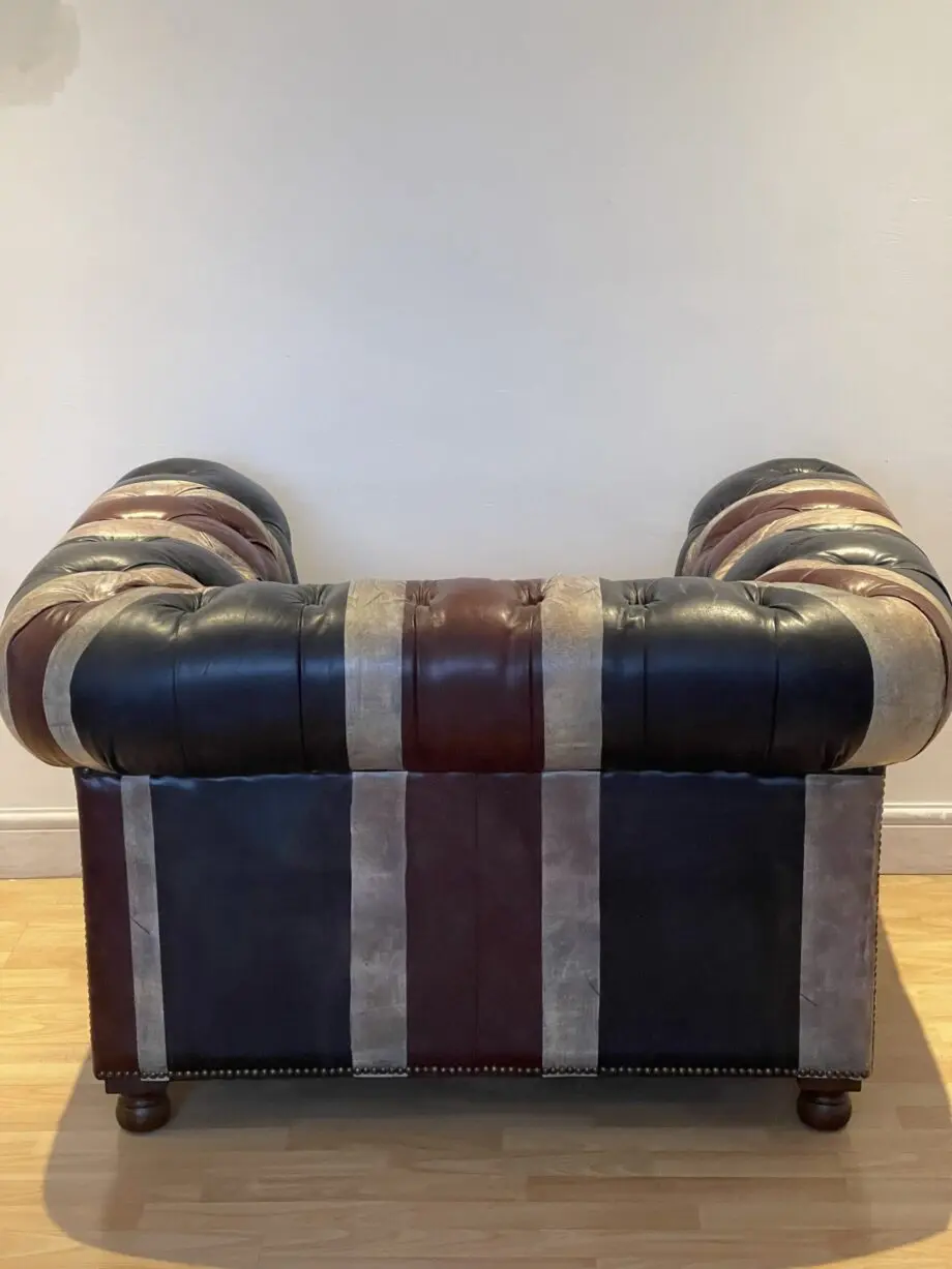 Timothy Oulton Button sofa in Jack”d and Broken 1 seater