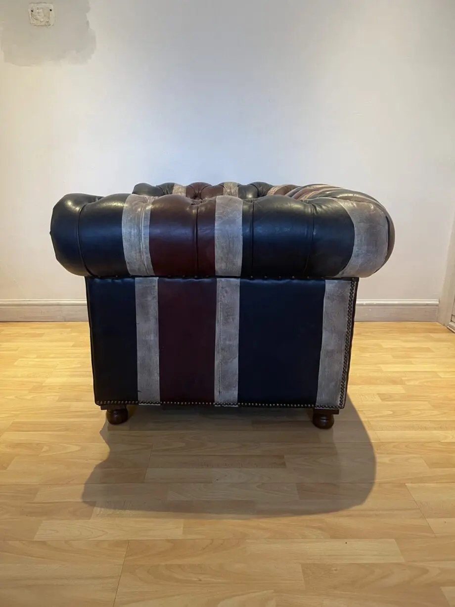 Timothy Oulton Button sofa in Jack”d and Broken 1 seater