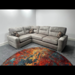 Chenille Corner Sofa
