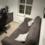 Dark Grey DFS Sofa