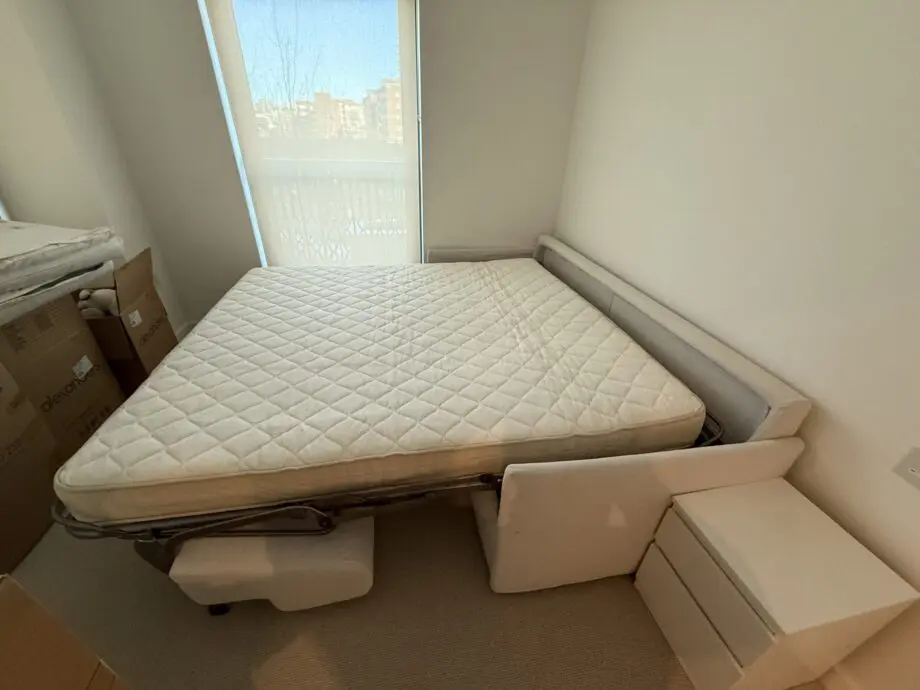 180cm wide pocket spring sofa bed