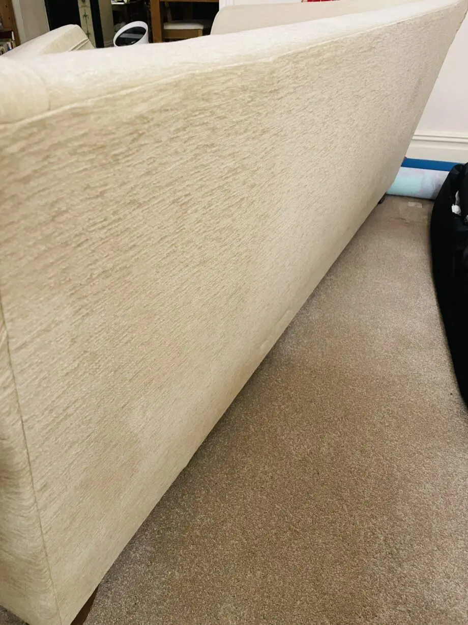 M&S large sofa 3-4 settee calico champagne