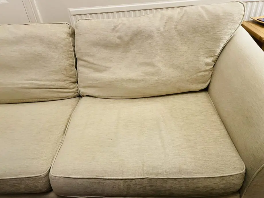 M&S large sofa 3-4 settee calico champagne