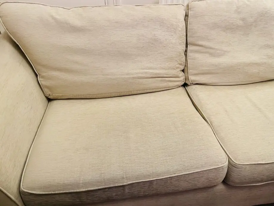 M&S large sofa 3-4 settee calico champagne
