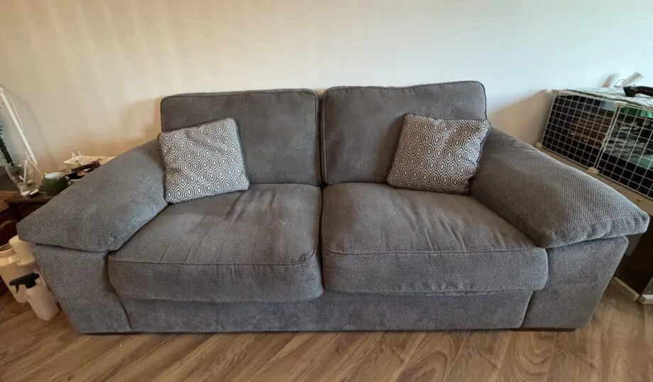 Grey Furniture Village 3 seater Sofa