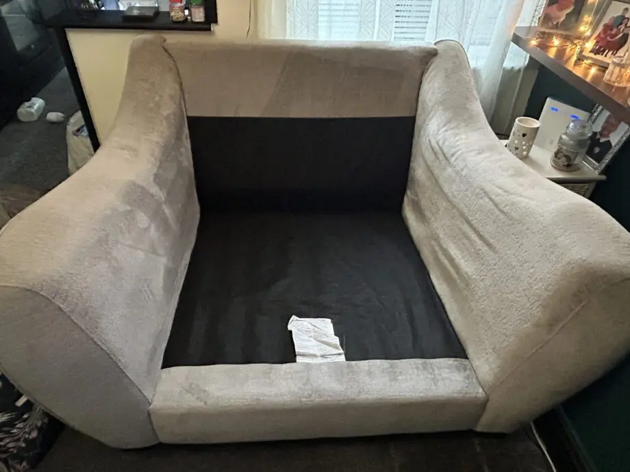 Sofology 3 seater sofa and cuddle chair