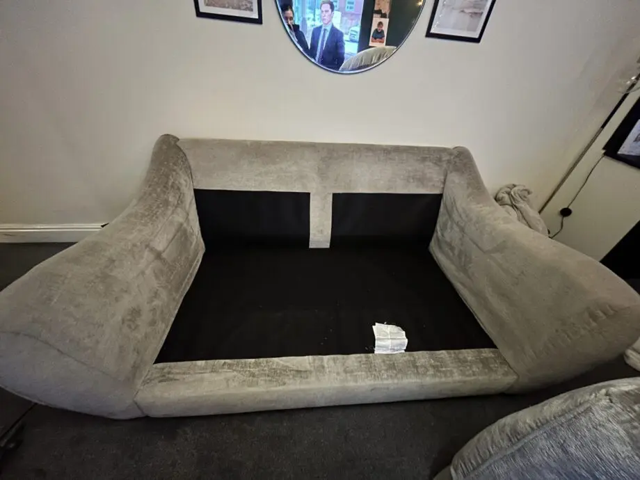 Sofology 3 seater sofa and cuddle chair