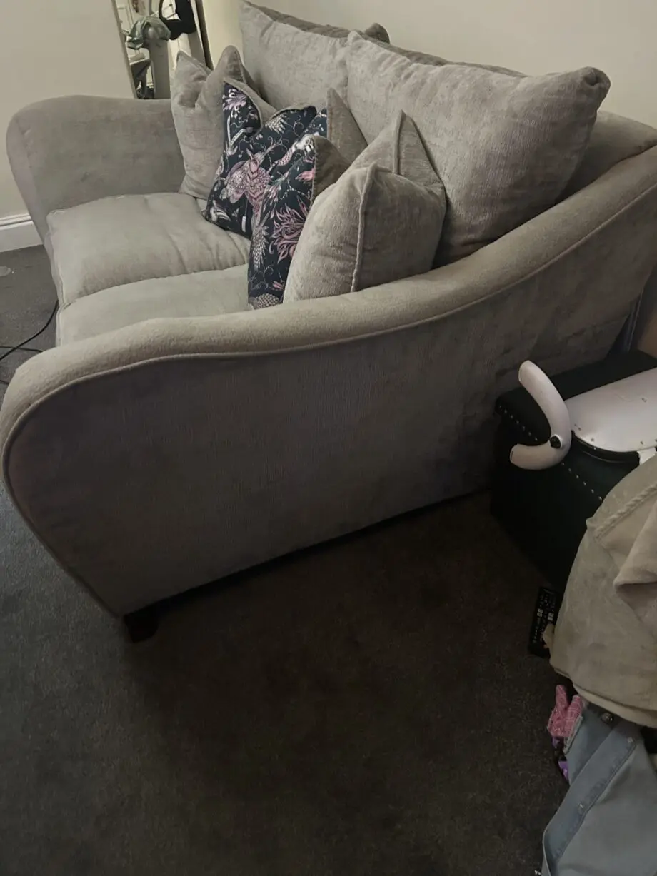 Sofology 3 seater sofa and cuddle chair