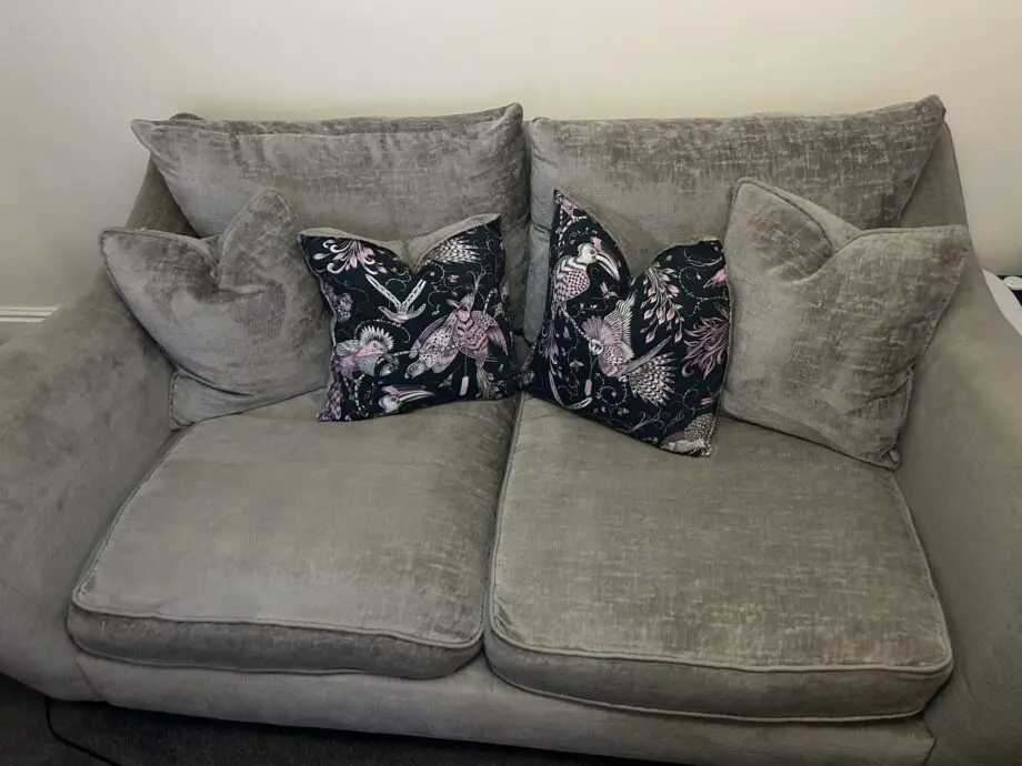 Sofology 3 seater sofa and cuddle chair