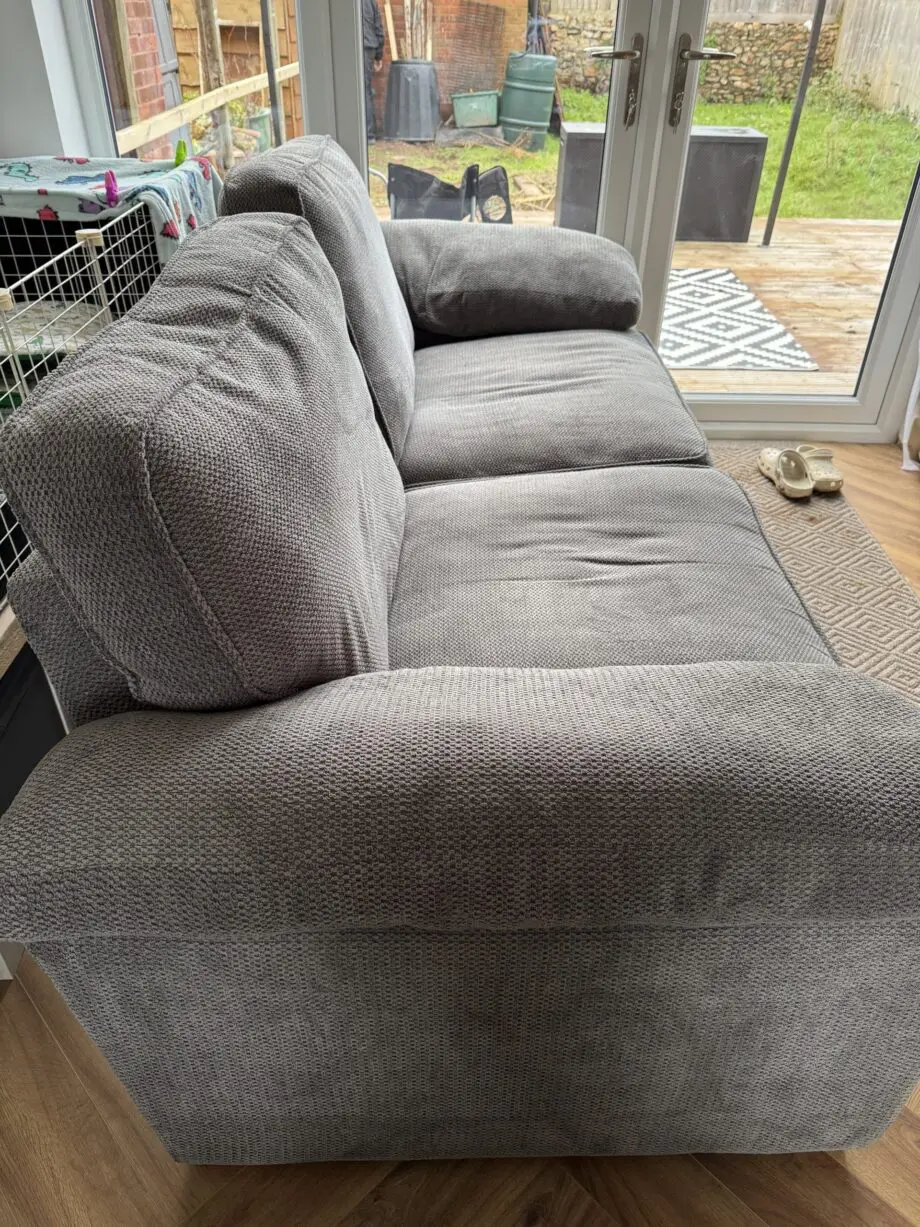 Grey Furniture Village 3 seater Sofa