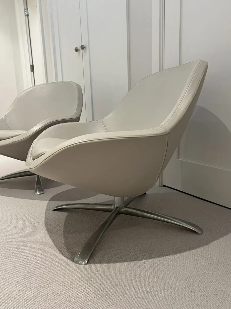 BoConcept Veneto swivel chairs (pair)