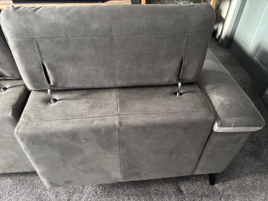 Barker and Stonehouse Metropole Grey 3 Seater Sofa with Chaise