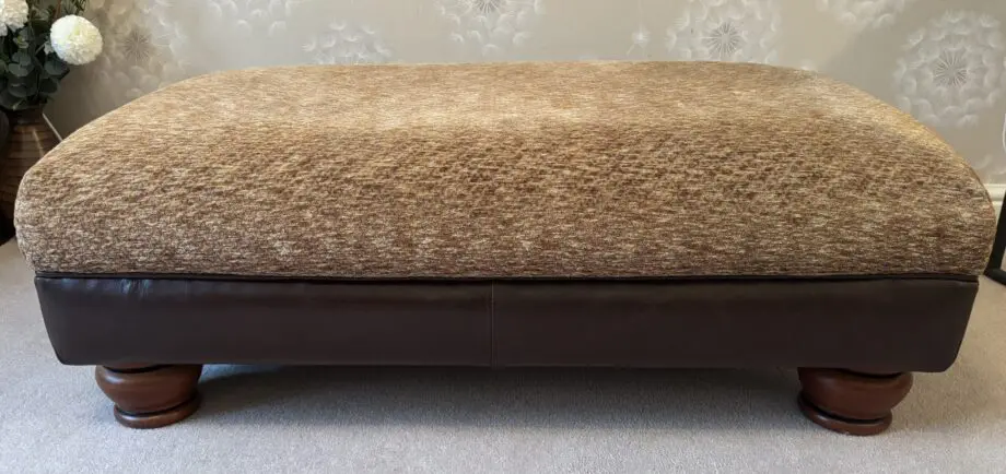 DFS Perez Alaska Choco, 4 seater, 3 seater & footstool