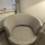 DFS Owen Grey Swivel Chair