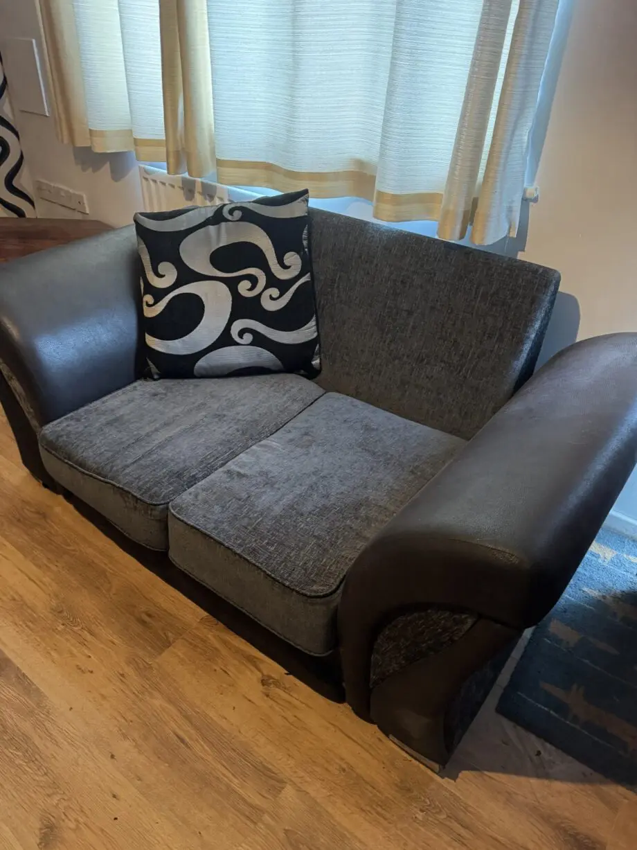 Three two seaters sofas