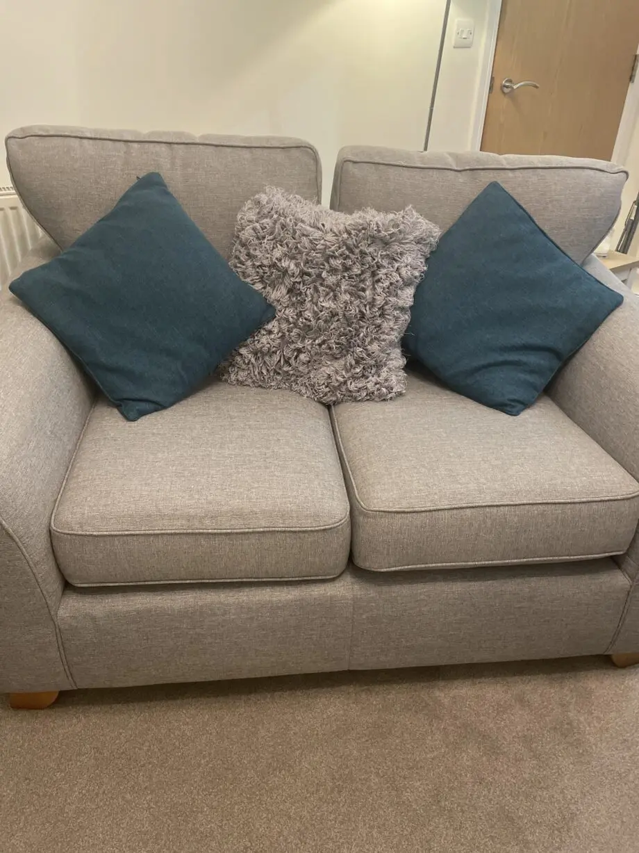 M&S Abbey grey 2 seater sofa