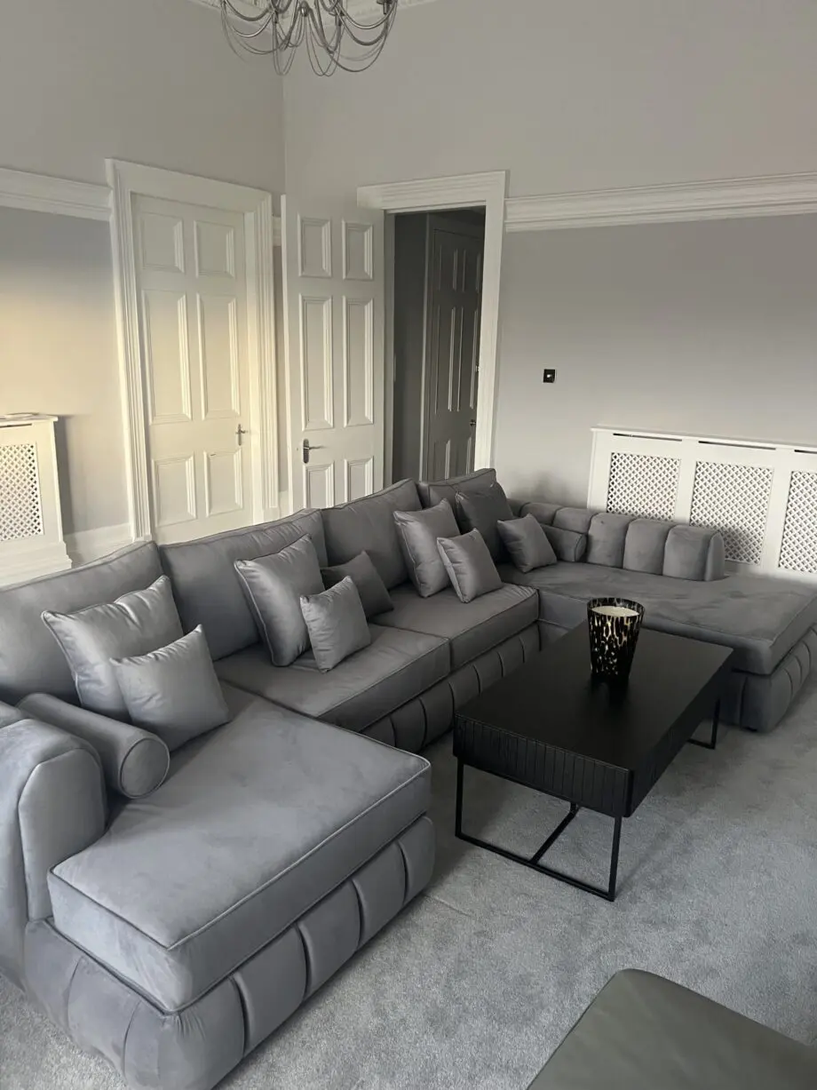 House of Chelsea - Sienna Design 5 seater U shaped Sofa