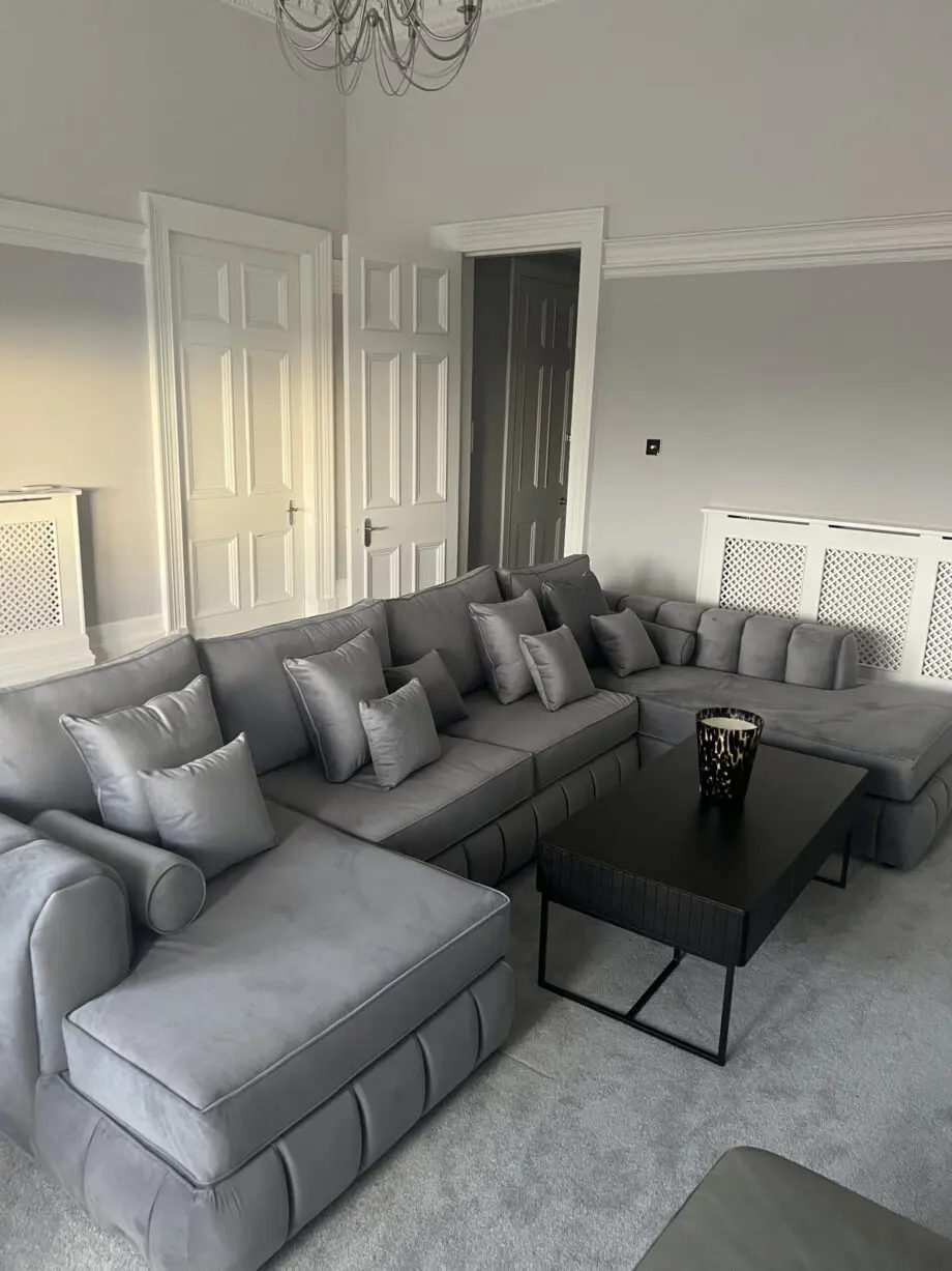 House of Chelsea - Sienna Design 5 seater U shaped Sofa