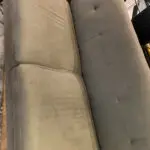Julian Bowen Monza Grey Small 3Linen 2- Seater Sofa
