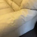 X2 cream sofas
