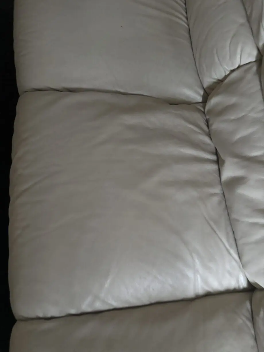 X2 cream sofas