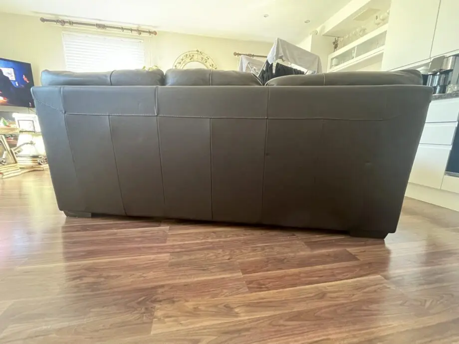 DFS Brown 3 Seater Sofa