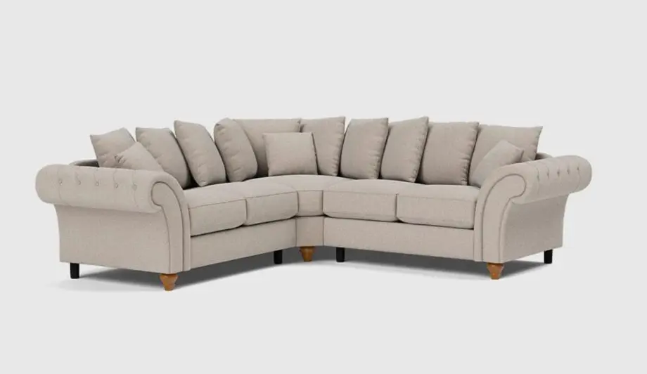 Windsor Cream Beige Corner Sofa