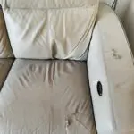 3 seater recliner leather sofa