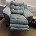L G-Plan 3 piece suite power recliners on all chairs