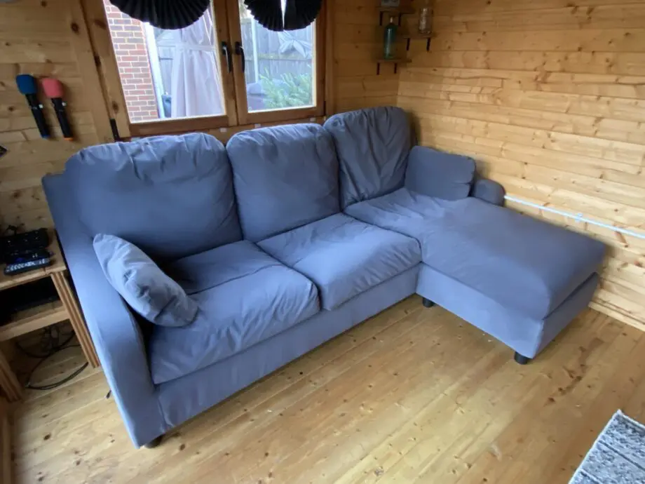IKEA Vinliden 3-seater sofa with chaise lounge