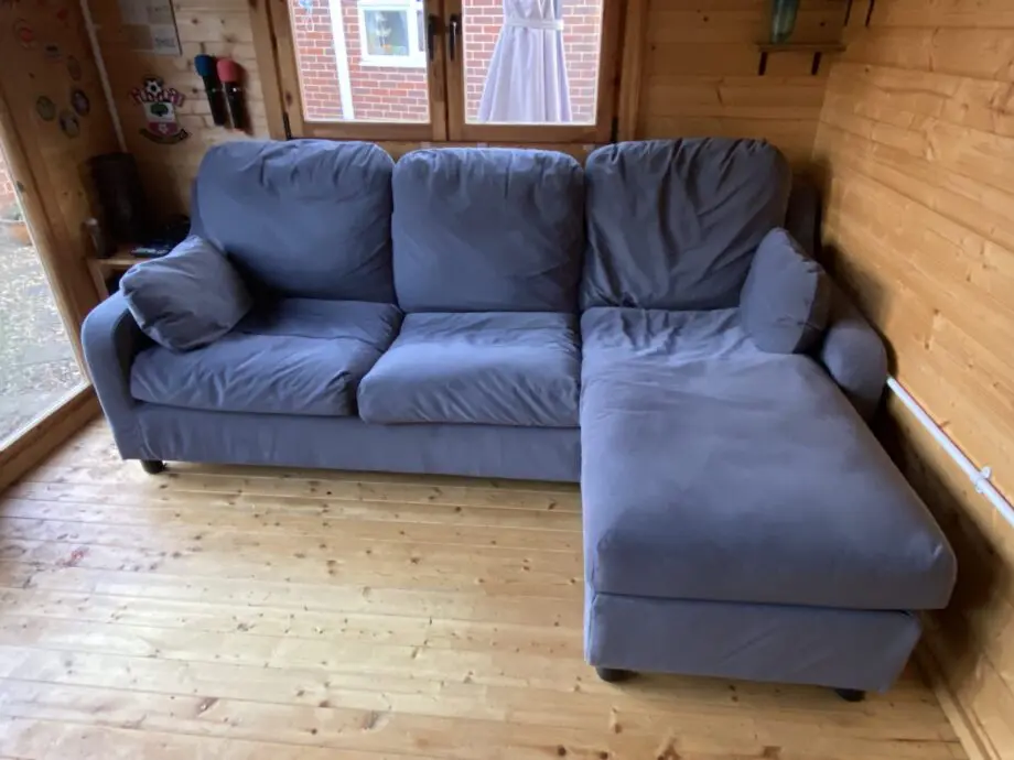 IKEA Vinliden 3-seater sofa with chaise lounge