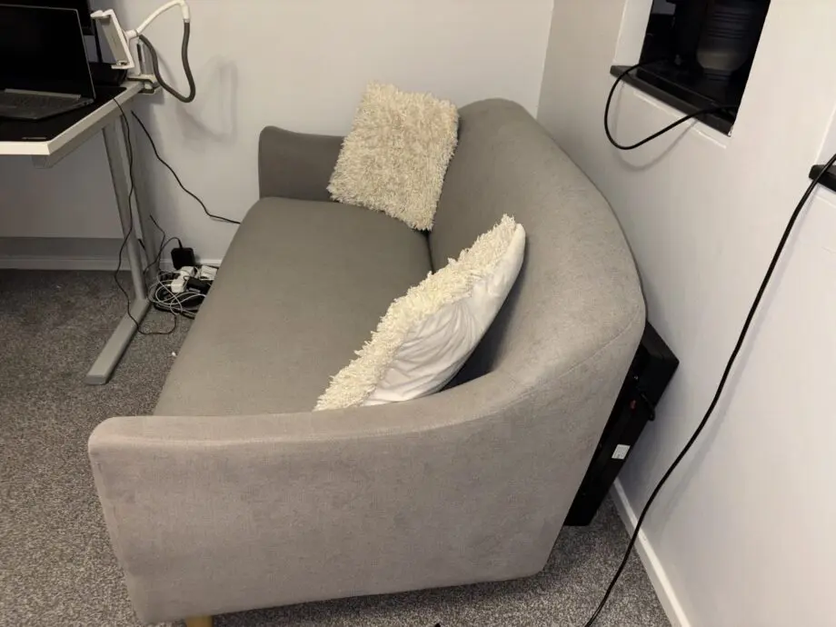 Grey Boutique 2 Seater Sofa