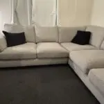 Euphoria DFS 2 corner 2 sofa in silver grey