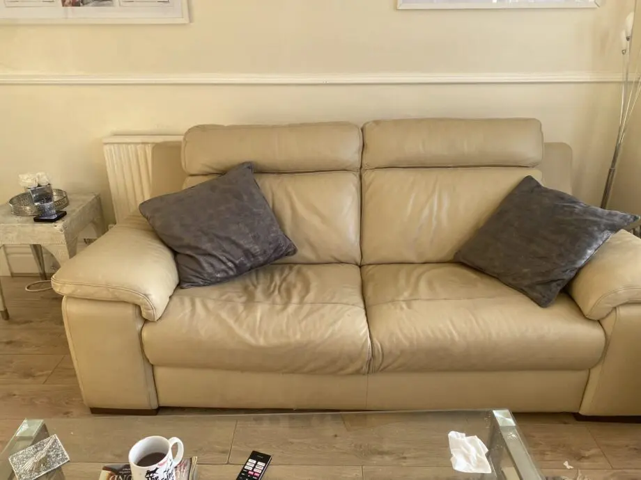 3seater sofa and two chairs Polo Divani make Italian