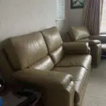 SOFA LEATHER 3+2+(1 Recliner)