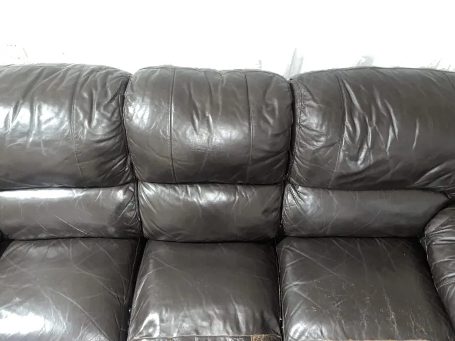 Dark Brown Leather Recliner