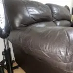 Dark Brown Leather Recliner