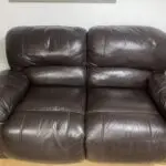 Dark Brown Leather Recliner