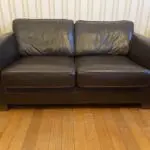 Leather sofa