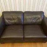 Leather sofa