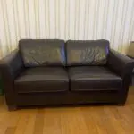 Leather sofa